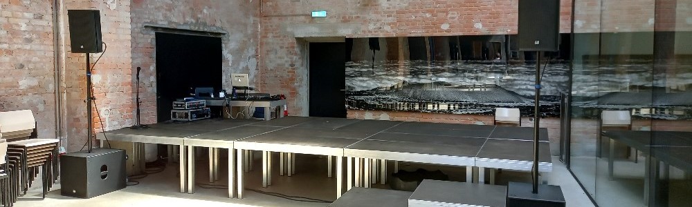 Betriebswerk Heidelberg, LD-Systems, AD-Systems, Soundpaket 2, DJ-Equipment & Bühne