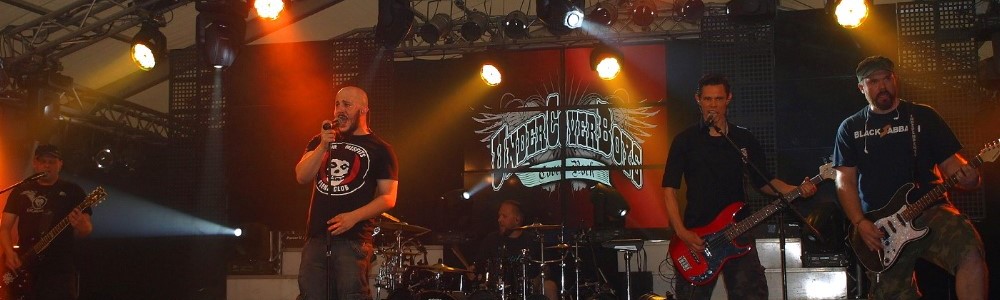 Under Cover Boys, Livemusik, Bühne, Licht, Tontechnik